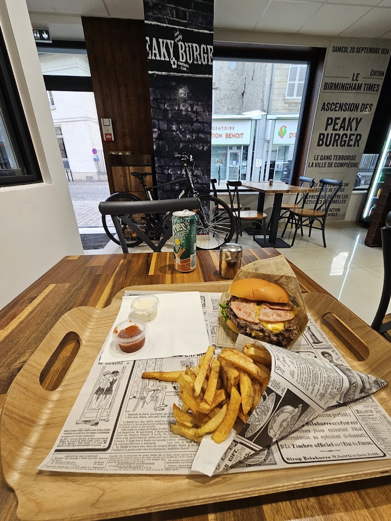 Restaurant Peaky burger à Compiègne, France