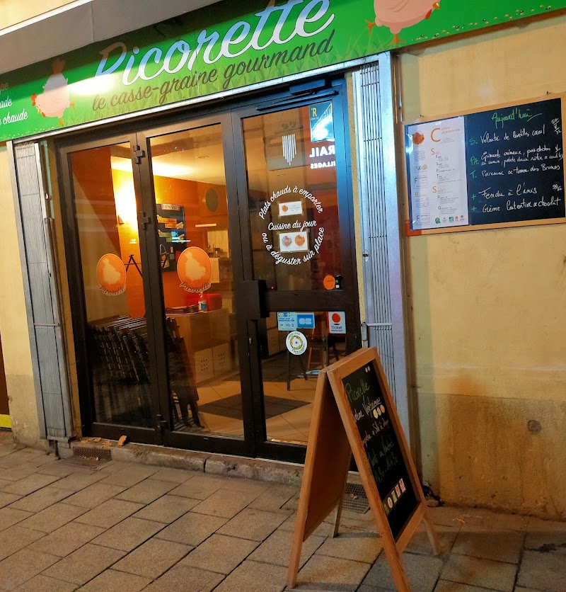 Restaurant Picorette – Cantine végétarienne à Gap, France