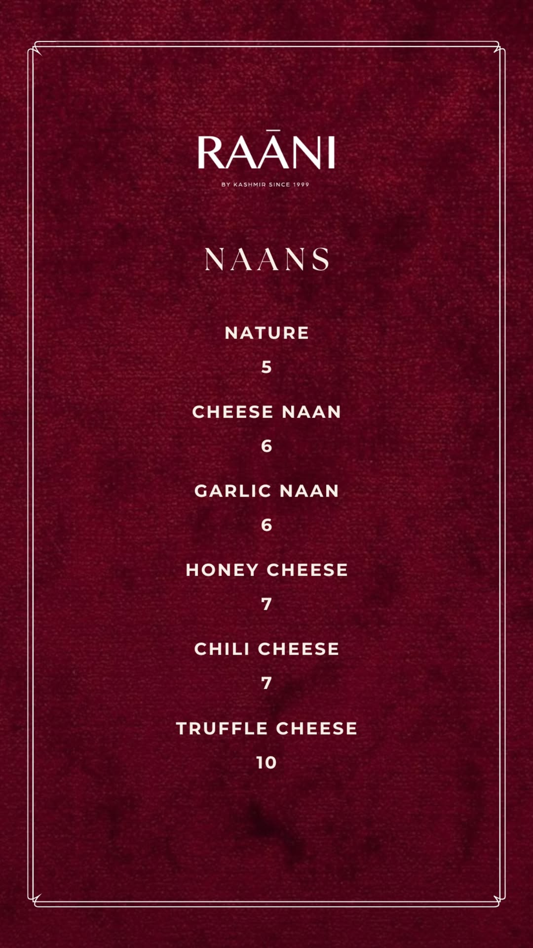 Restaurant RAANI à Villeneuve-Loubet, France