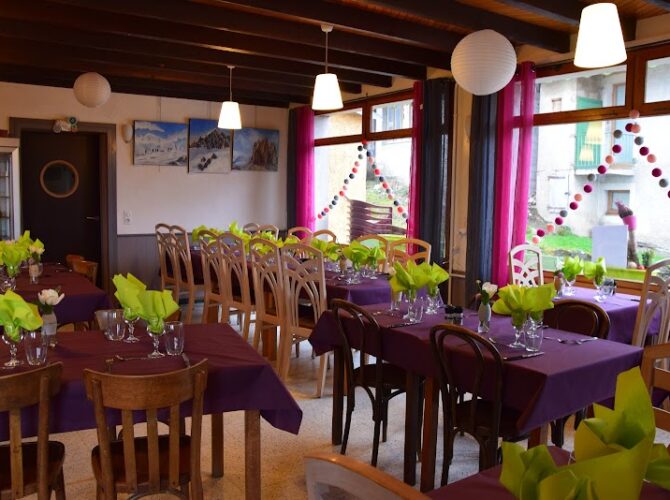 Restaurant de la Halte à Bellecombe-en-Bauges, France