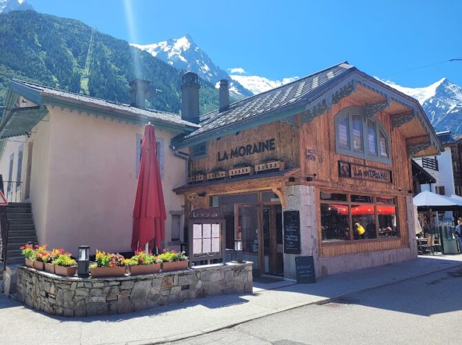 Restaurant La Moraine à Chamonix-Mont-Blanc, France
