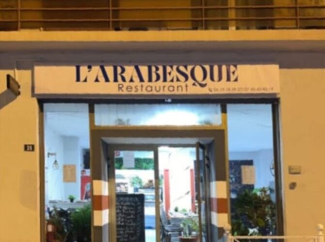 Restaurant l’Arabesque Toulon à Toulon, France