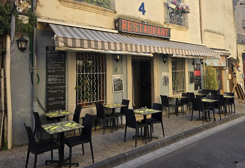RESTAURANT ” LE QUATRE “ à Pézenas, France
