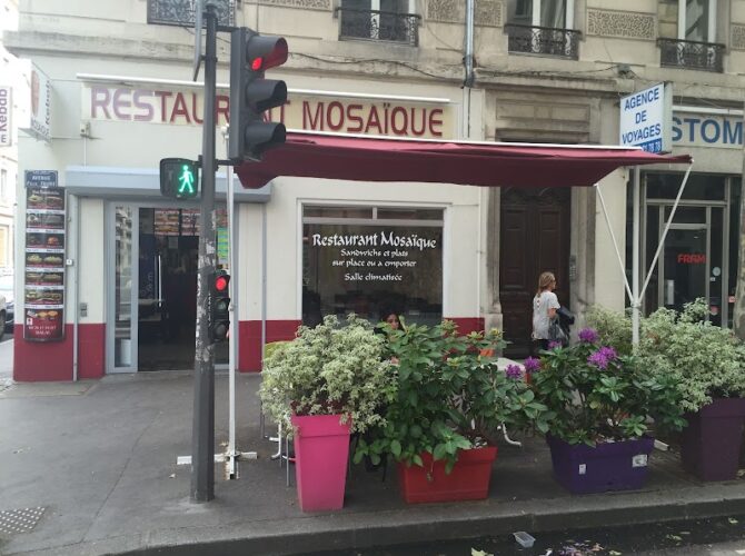 Restaurant mosaique LYON 3 EME à Lyon, France
