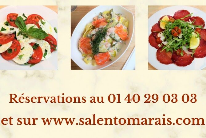 Restaurant Salento Marais à Paris, France