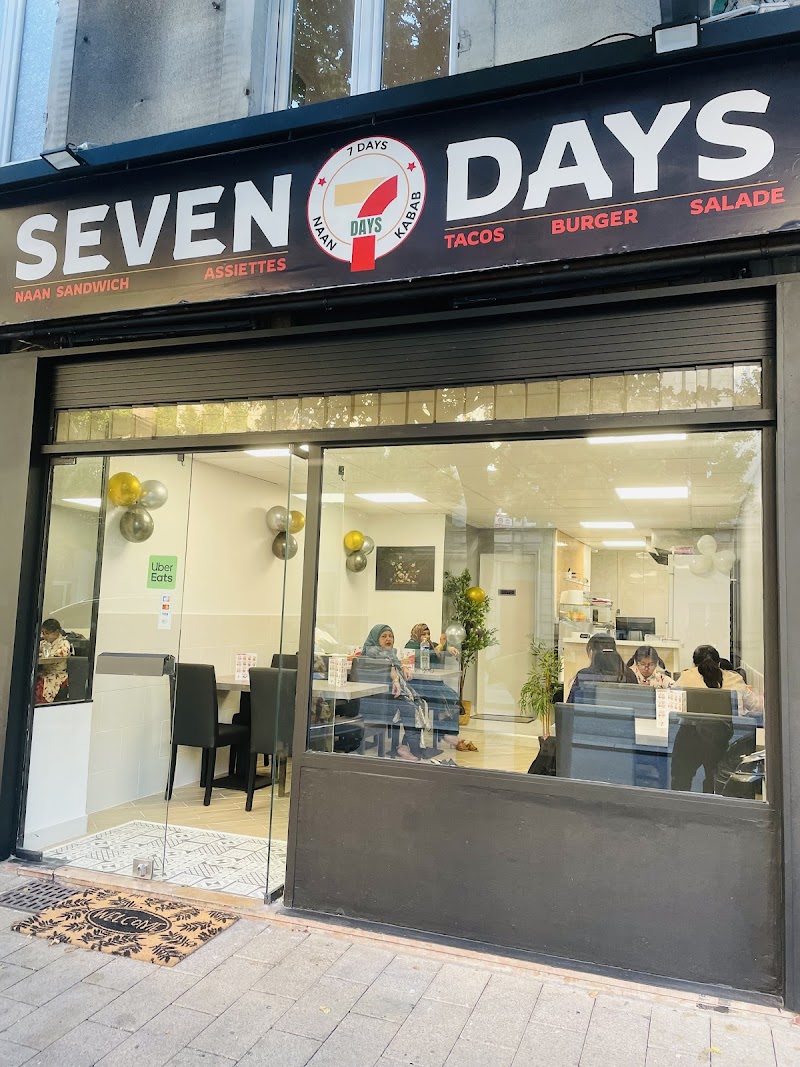 Restaurant Seven Days Naan Kebab Reims à Reims, France
