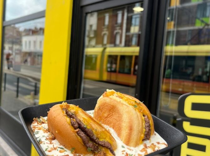 Restaurant Smash burger à Reims, France