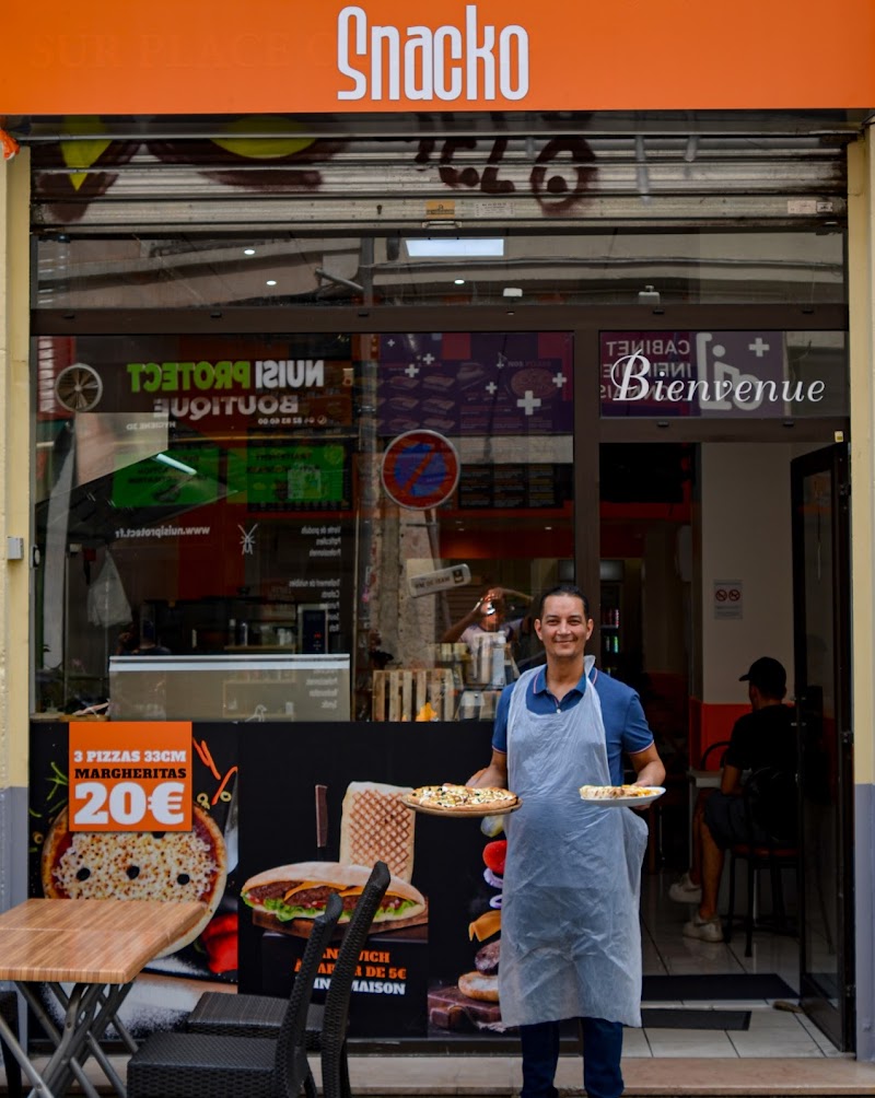 Restaurant SNACKO Pizzeria, Kebab et Fast-food à Lyon, France