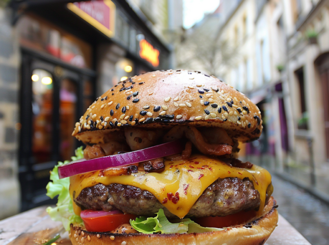 Restaurant SNAK – Burger fait maison à Tours, France