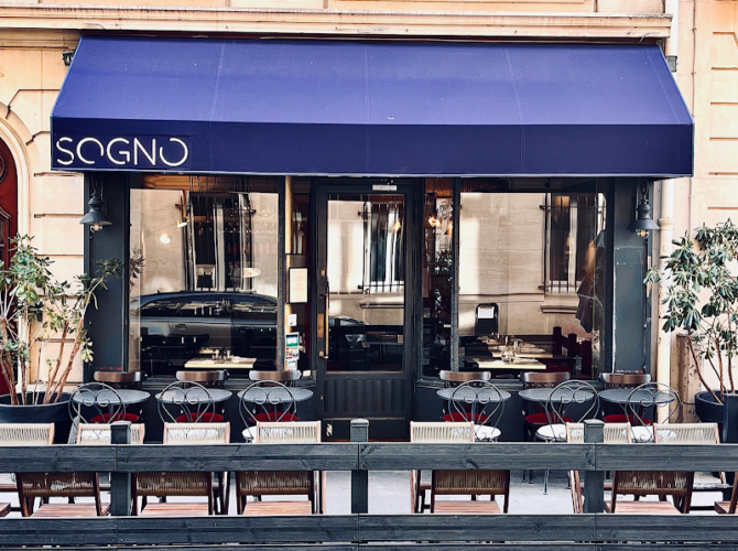 Restaurant Sogno à Paris, France