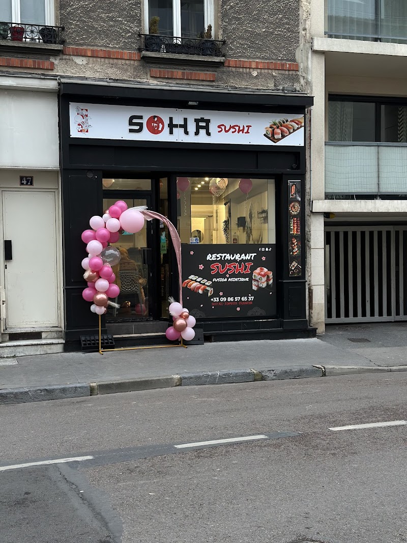 Restaurant Soha sushi à Reims, France