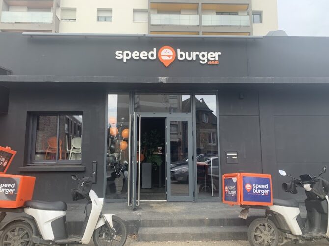 Restaurant speed burger à Rennes, France