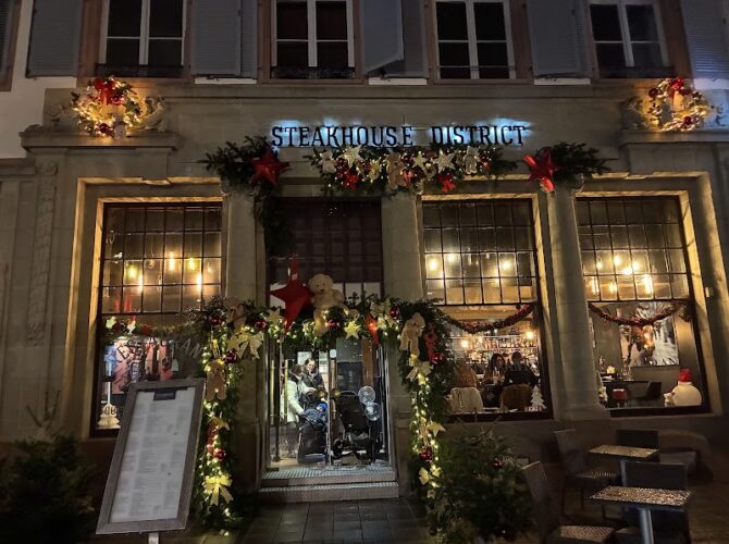 Restaurant Steakhouse District à Strasbourg, France