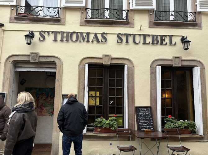 Restaurant S’Thomas Stuebel à Strasbourg, France