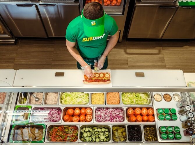 Restaurant Subway à Dijon, France