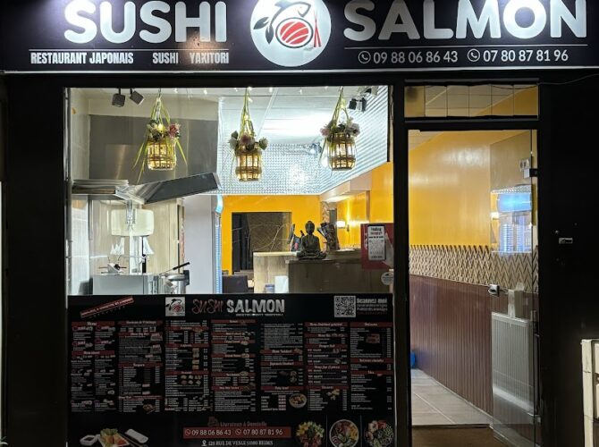 Restaurant Sushi salmon à Reims, France