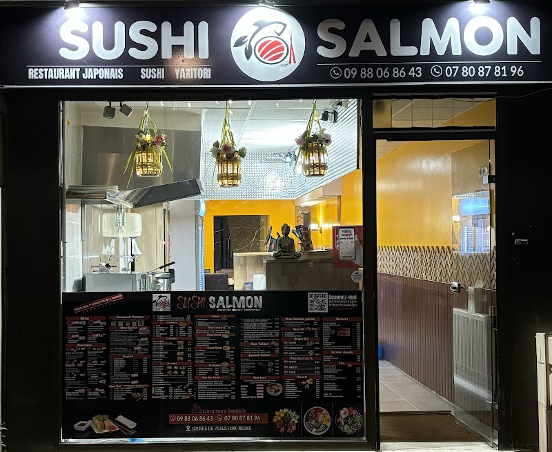 Restaurant Sushi salmon à Reims, France