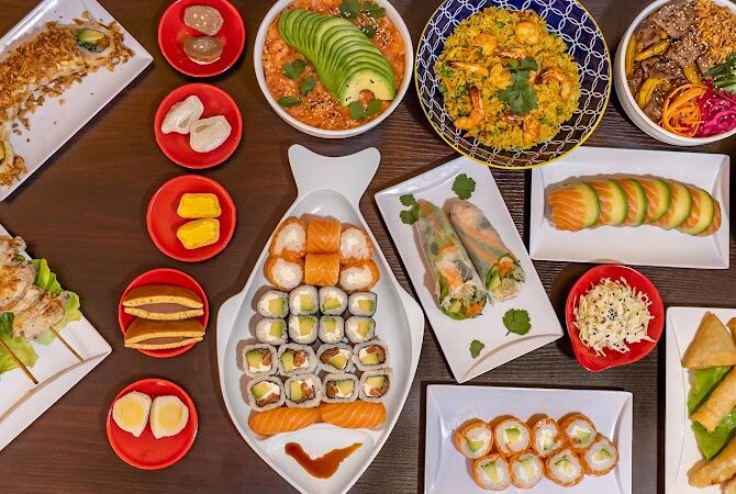 Restaurant Sushi salmon à Reims, France