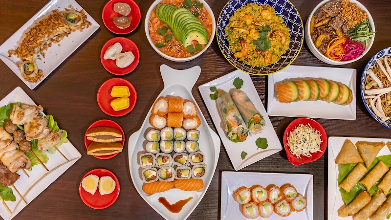 Restaurant Sushi salmon à Reims, France