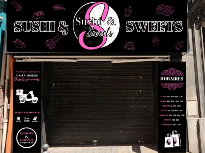 Restaurant Sushi & Sweets à Marseille, France