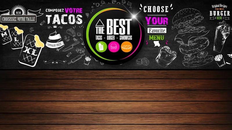 THE BEST Restaurant Snack halal Sur Place livraison Emporter à Marseille, France