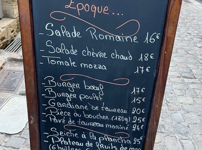 Restaurant The good old days à Pézenas, France