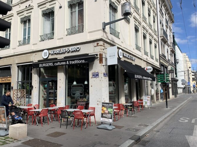 Restaurant WARLIS&BRO à Lyon, France