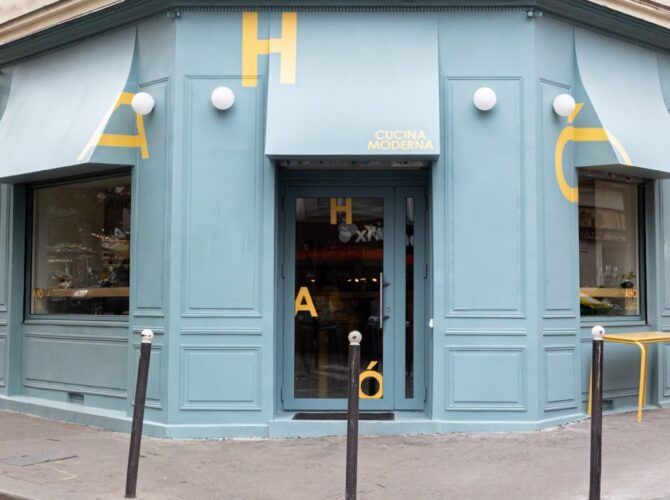 Restaurant AHO • cucina moderna à Paris, France