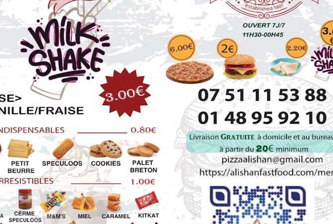 Restaurant ALISHAN RESTAURENT LA COURNEUVE à La Courneuve, France