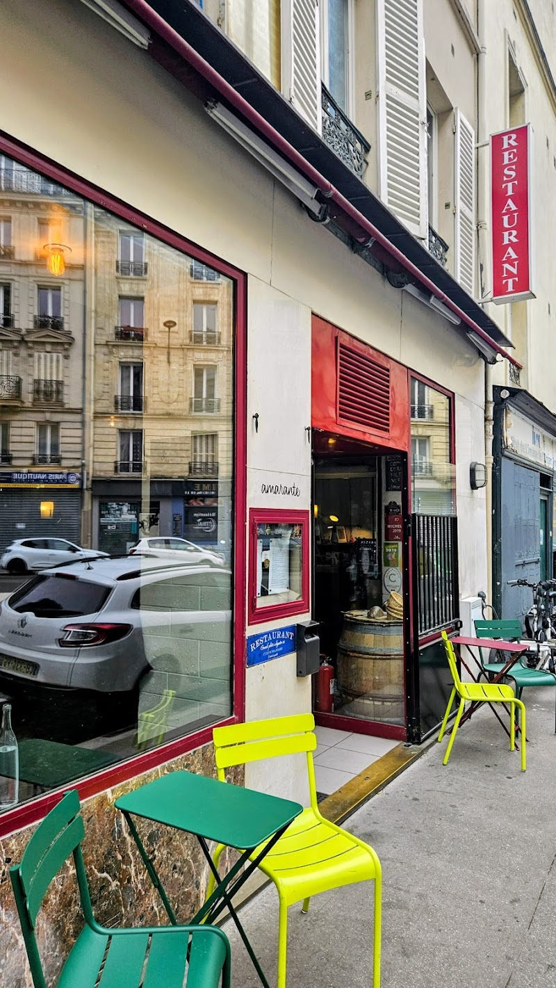 Restaurant Amarante à Paris, France