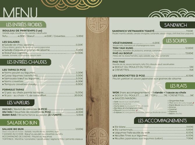 Restaurant ASIAN TAPAS à Allevard, France