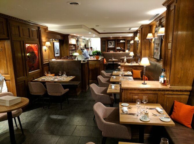 Restaurant Assiette Blanche à Bruges, Belgique