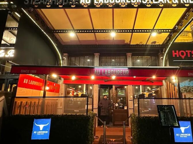 Restaurant Au Laboureur steak House à Saint-Gilles, Belgique