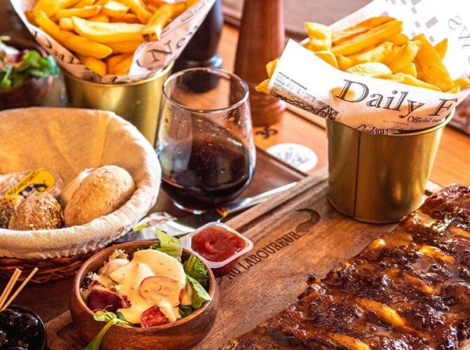 Restaurant Au Laboureur steak House à Saint-Gilles, Belgique