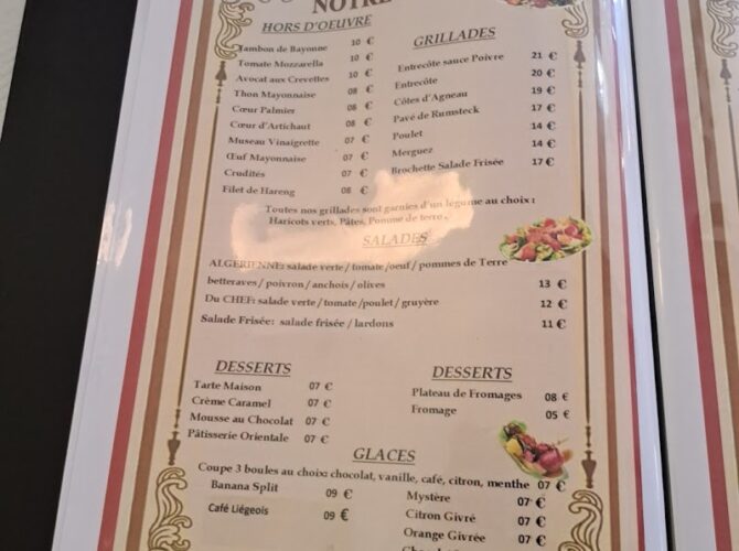 Restaurant Aux Brochettes à Paris, France