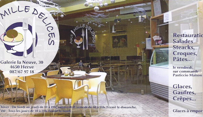 Restaurant Aux Mille Délices/Carine à Herve, Belgique