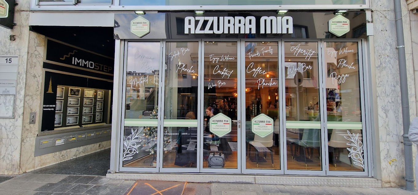 Restaurant Azzurra Mia Pizzeria a Luxembourg (Ville), Luxembourg