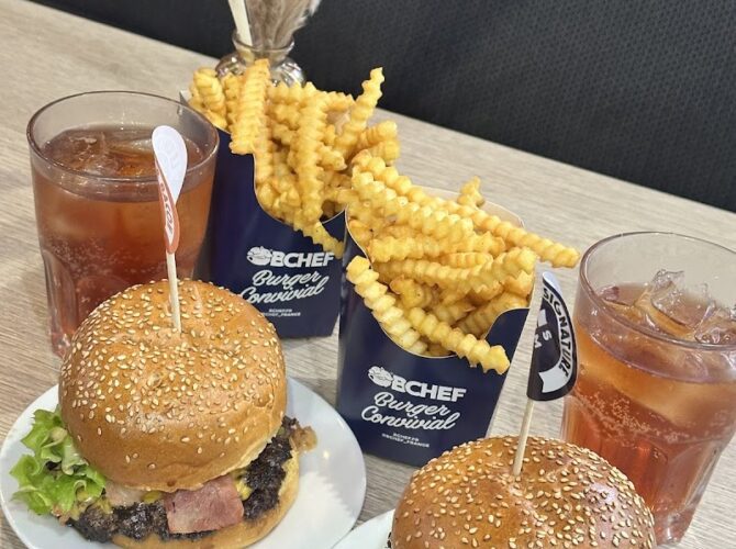 Restaurant BCHEF Burgers – Lyon Carré de Soie à Vaulx-en-Velin, France