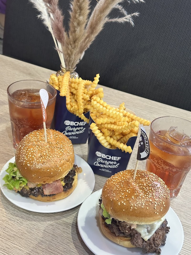 Restaurant BCHEF Burgers – Lyon Carré de Soie à Vaulx-en-Velin, France