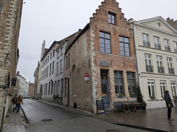 Restaurant Belgian Pigeon House à Bruges, Belgique