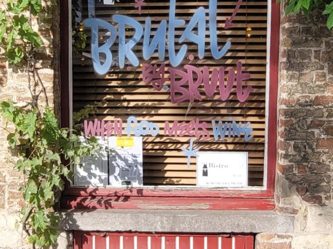 Restaurant Bistro Bruut à Bruges, Belgique