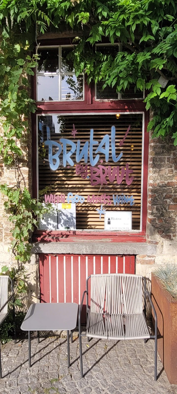 Restaurant Bistro Bruut à Bruges, Belgique