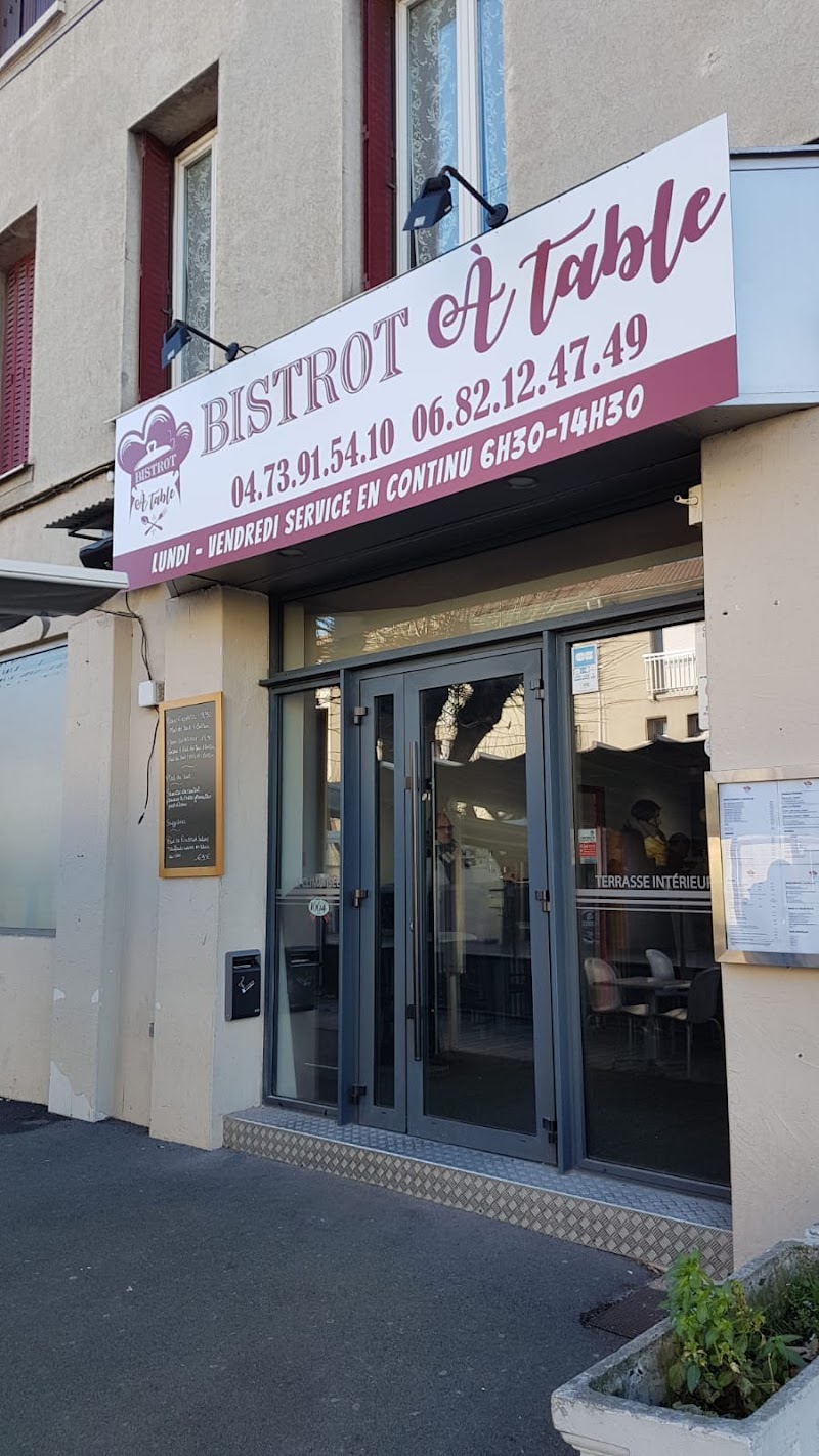 Restaurant Bistrot A Table à Clermont-Ferrand, France