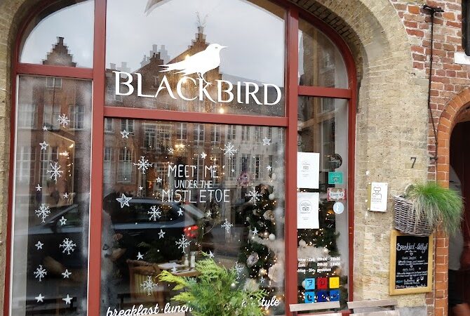 Restaurant Blackbird à Bruges, Belgique