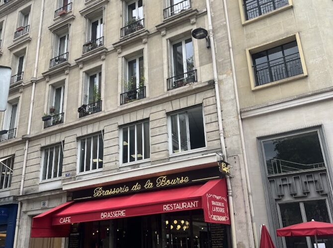 Restaurant Brasserie de la Bourse à Paris, France