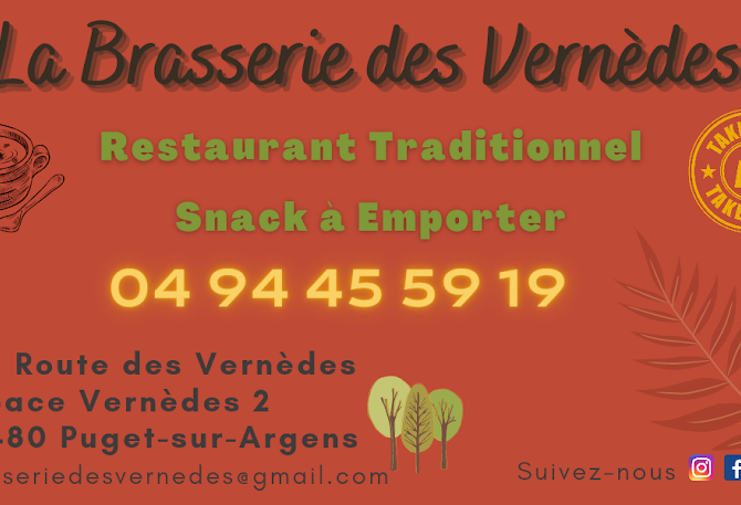 Restaurant Brasserie des Vernèdes à Puget-sur-Argens, France