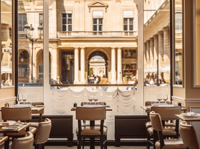 Restaurant Brasserie du Louvre à Paris, France