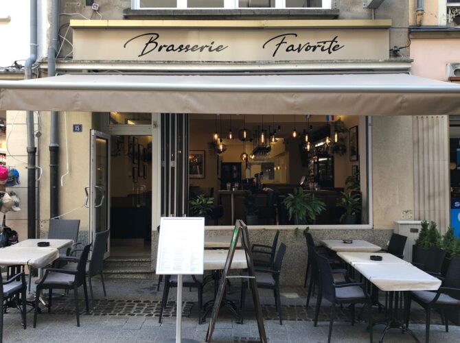 Restaurant Brasserie “Favorite” à Luxembourg (Ville), Luxembourg