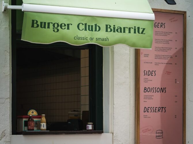Restaurant Burger Club Biarritz à Biarritz, France
