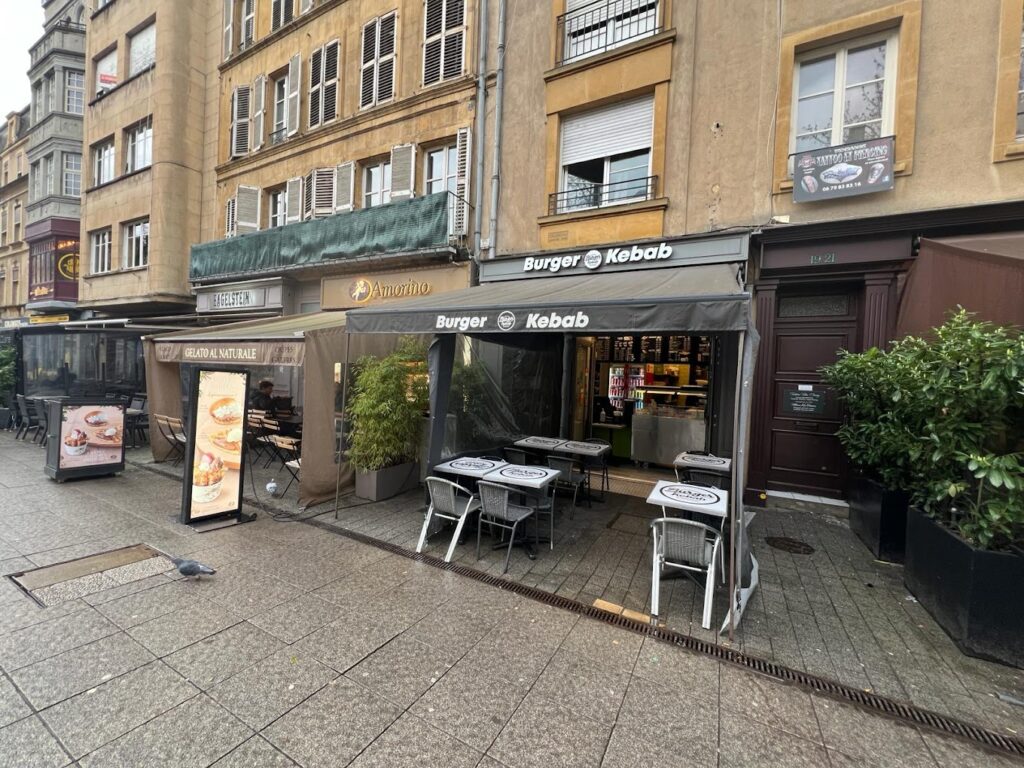 Restaurant Burger Kebab Place Saint-Jacques à Metz, France